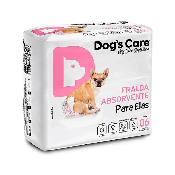 Fralda Higiênica Hard Pet Fêmea GG - 12 Unidades