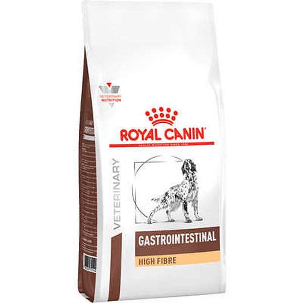 Ração Royal Canin Veterinary Diet Gastrointestinal High Fibre para Cães 10,1kg