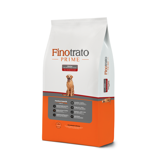 Ração Seca Finotrato Prime Sênior Para Cães de Raças Grandes 15kg