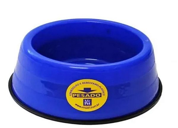 Comedouro Pesado Atacapet Azul para Filhotes 450 ml