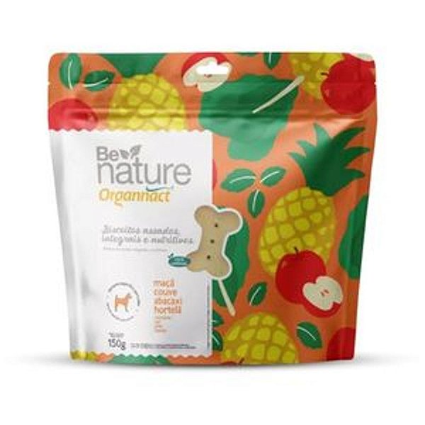 Blend Organnact Be Nature Maçã Couve Abacaxi e Hortelã Nutrientes Naturais 150g