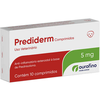 Anti-inflamatório Prediderm Comprimidos 5mg C/10 Comprimidos
