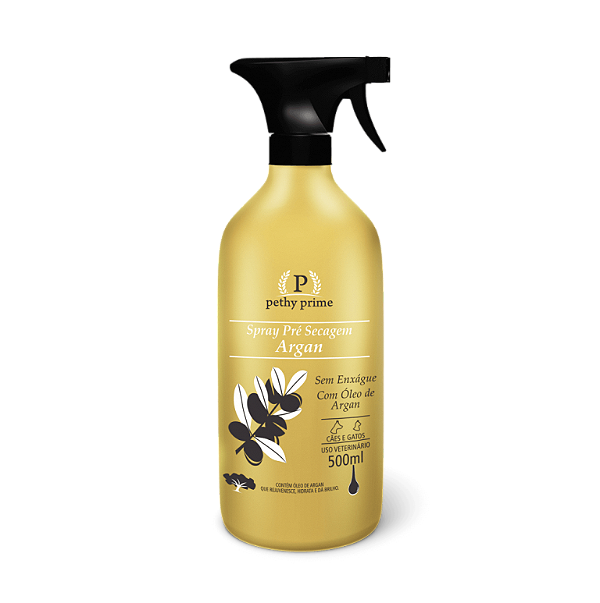 Spray Pré-secagem Argan Sanithy Prime 500ml