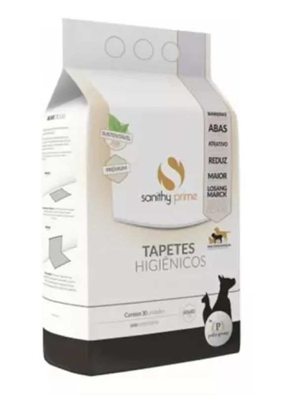 Tapete Higiênico Confortável Sanithy Pethy Group 7 Unidades