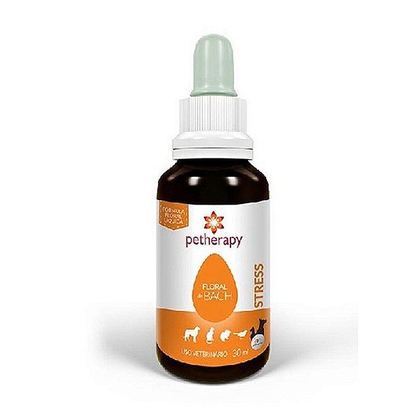 Floral de Bach Pethy Group para Alívio do Estresse em Pets - 30ml