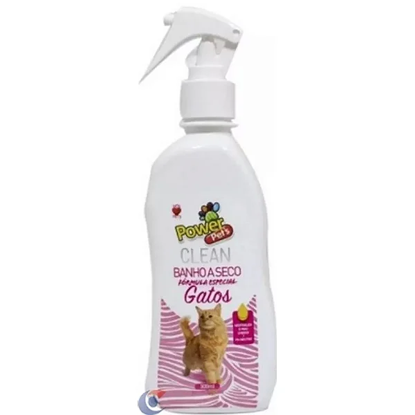 Banho Seco Para Gatos Power Pets 300ml