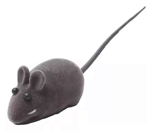 Brinquedo Ratinho de Vinil com Apito PowerPets, Diversão para Pets, 1 Unidade