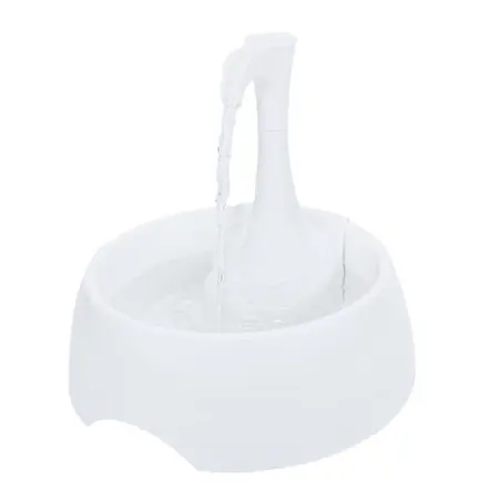 Fonte Bebedouro Usb Powerpets Branco Para Cães E Gatos 120ml