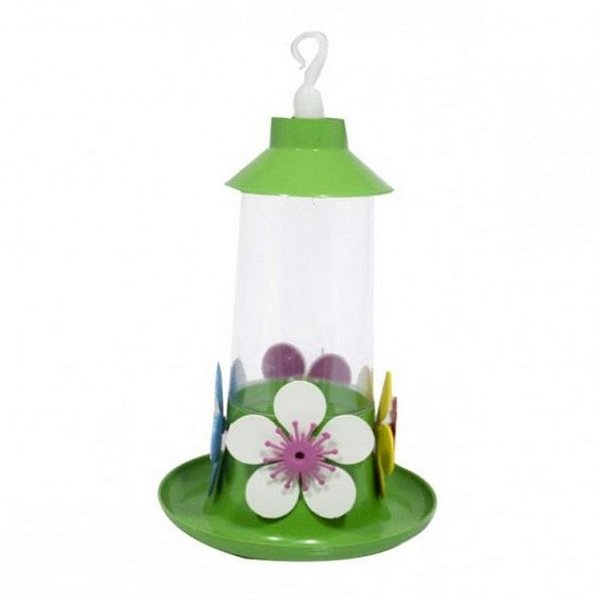 Bebedouro Chapéu com Poleiro PowerPets 250ml - Atraia Beija-Flores