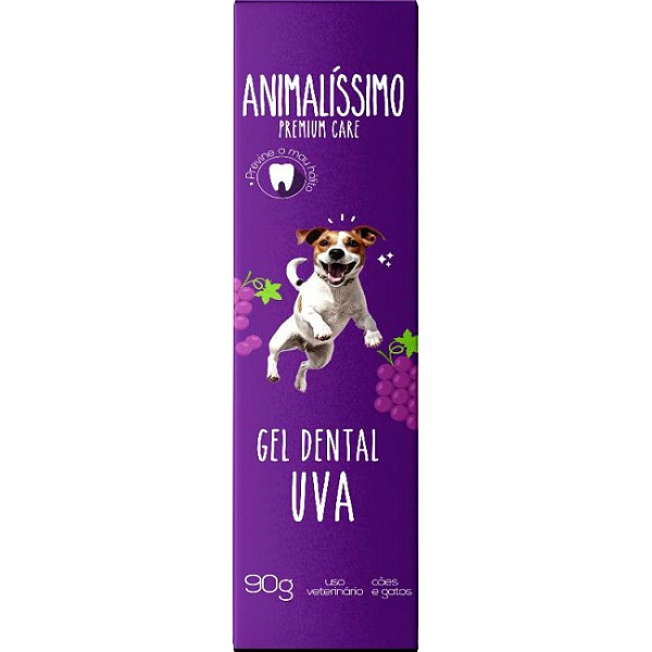 Gel Dental Uva 90g Animalissimo