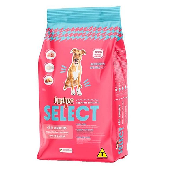 Quatree Select Adultos Rmg Carne 15kg