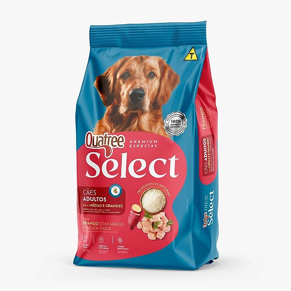 Quatree Select Adultos Rmg Carne 20kg