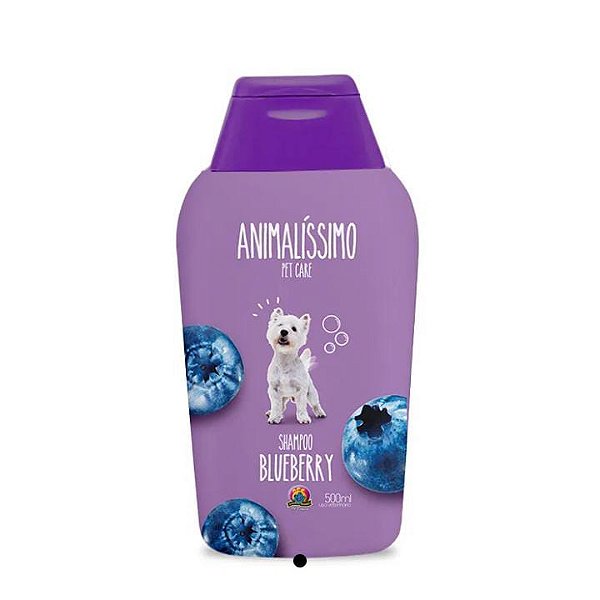 Shampoo E Condicionador Animalissimo Blueberry 500ml