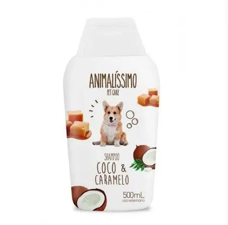 Shampoo Animalíssimo Coco E Caramelo 500ml