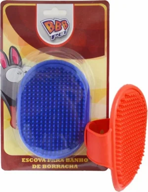 Escova Para Banho De Borracha