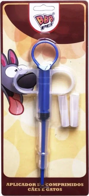 Aplicador De Comprimidos Para Cães E Gatos Blister