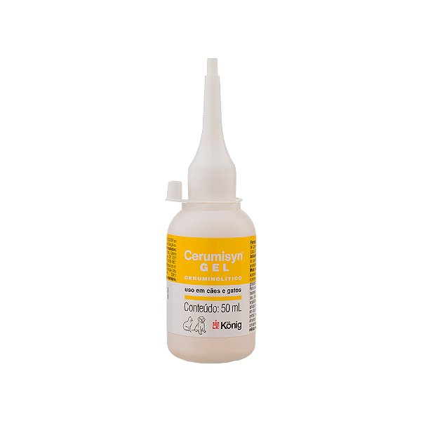 Loção Konig Ceruminsyn Para Cães E Gatos 50ml