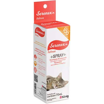 Spray König Serenex Felinos Para Gatos 25ml