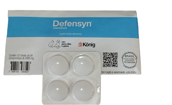 Suplemento Alimentar Konig Defensyn Cartela C/04 Comprimidos