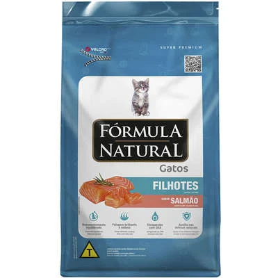 Ração Seca Fórmula Natural Salmão Para Gatos Filhotes 1kg