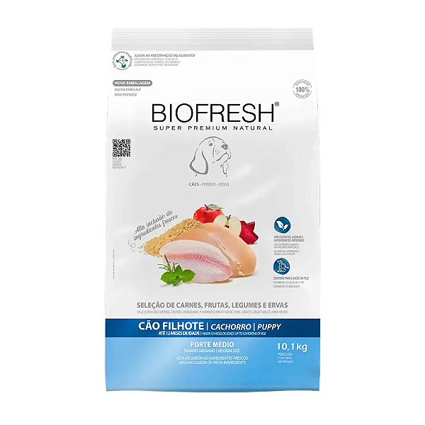 BIOFRESH SP FILHOTE MED 10,1KG
