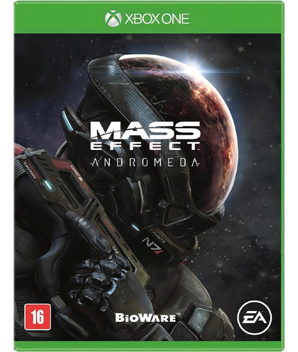 Jogo Mass Effect Andromeda Vídeo Game Xbox One Mídia Física