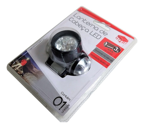 Lanterna De Cabeça Led Ajusta Camping Bike Trilha Presente