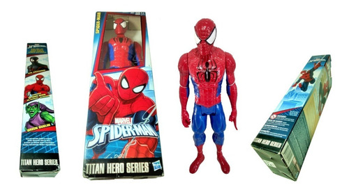 Boneco Homem Aranha Marvel Ultimato Titan 30 Cm Vingadores