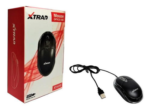 Mouse Óptico Com Fio Usb P/ Notebook Pc Escritório 3 Botões