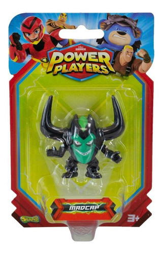 Madcap Power Players Boneco Miniatura Vilão Coleção Minis