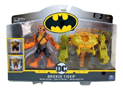 Bronze Tiger Boneco Dc Liga Da Justiça Figura Coleção 1ª Ed.