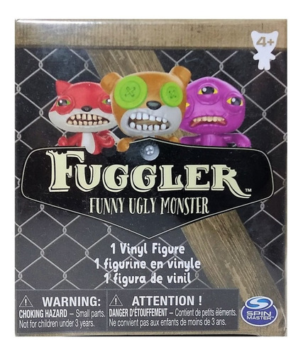 Boneco Fuggler Monstro Coleção Monster Brinquedo Presente