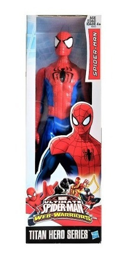Boneco Ultimate Homem Aranha Web Warriors Titan Hero 30 Cm