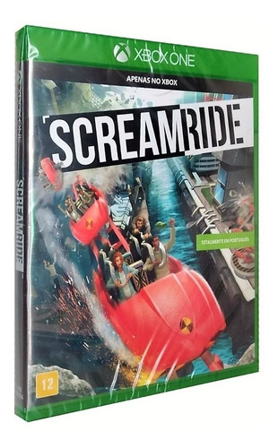 Screamride Jogo Xbox Vídeo Game Corrida Ação Mídia Física