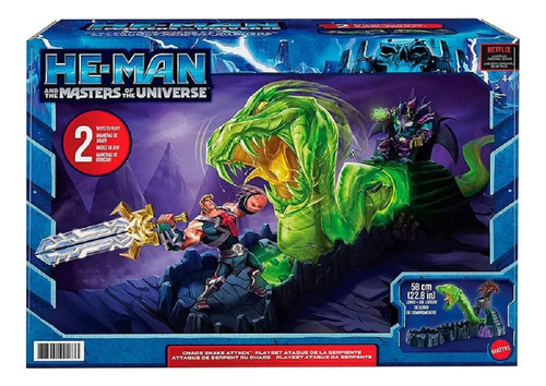 Ataque Da Serpente Mestres Do Universo Heman Cenário Playset