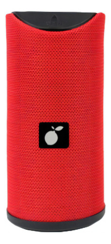 Caixa Caixinha De Som Portátil Bluetooth Pequena E Potente Cor Vermelho