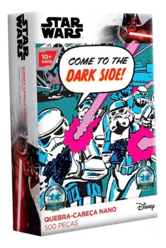 Quebra Cabeça Star Wars Stormtroopers Nano Dark Side 500 Pçs
