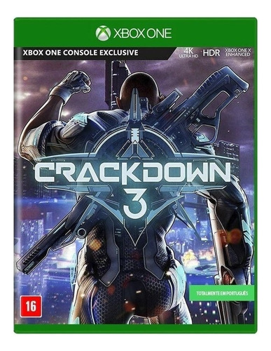 Jogo Crackdown 3 Hd Ação Vídeo Game Xbox One Mídia Física 4k