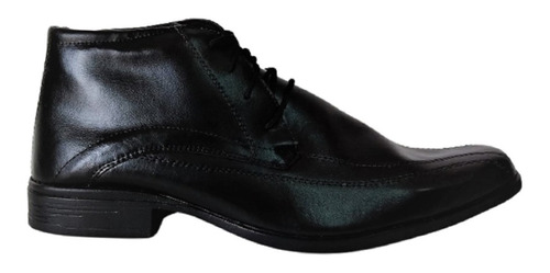 Sapato Social Masculino Preto Cano Alto Calçado Presente Pai