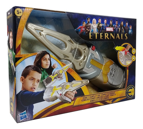 Luva Brinquedo Manopla Efeito Cósmico Eternos Marvel Som Luz