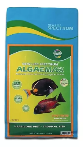 Ração Algaemax Regular sache New Life Spectrum 100g
