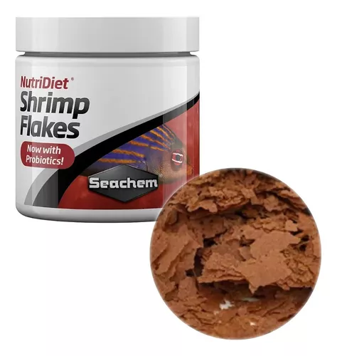 Ração Nutridiet Shirimp Flakes W pro Seachem 15g