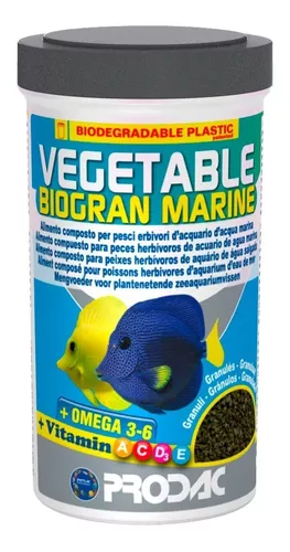 Ração prodac vegetable biogran marine  - 100g