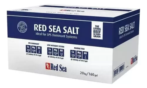 Sal Red Sea Salt caixa 20 kg