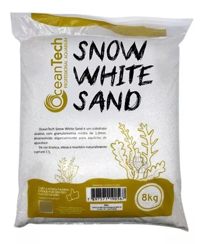 Substrato Snow White Sand 8kg