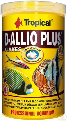 Ração Tropical D-allio Plus flakes - 100g