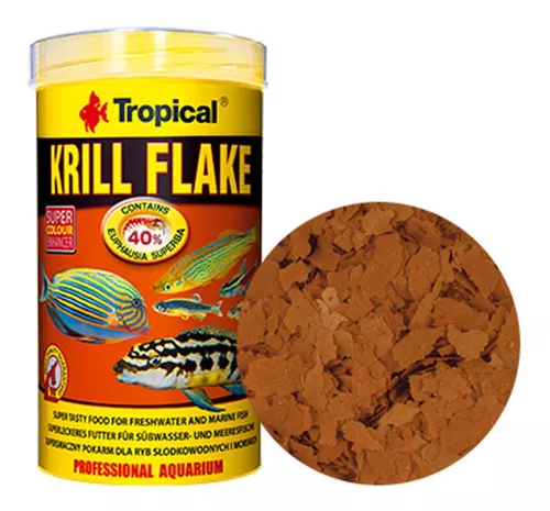 Ração Tropical Marine Krill Formula Flakes - 20g
