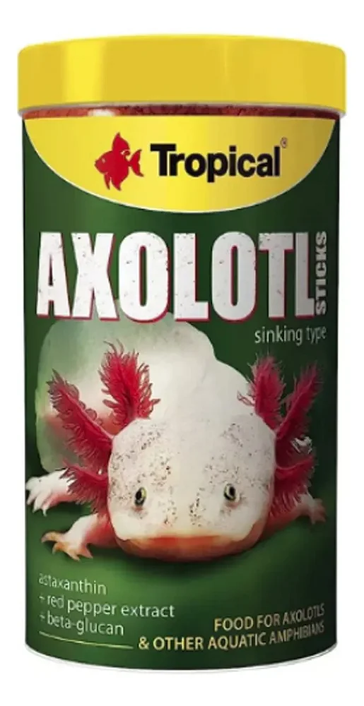 Ração Tropical Axolotl Sticks 135g