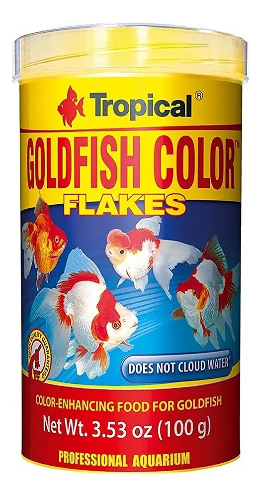 Ração Tropical Goldfish Colour Flakes 20g