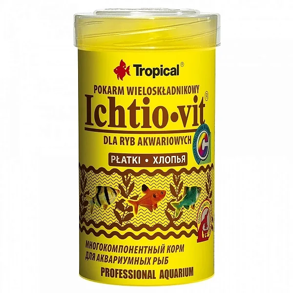 Ração Tropical Ichtio Vit - 100g Pote